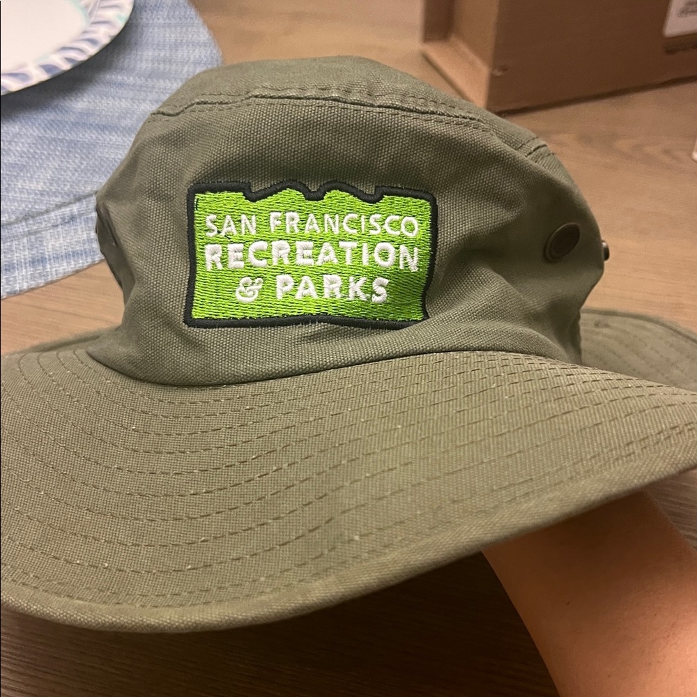 Vintage Olive Green Hat - Henschel Hat Co. USA. Size Medium. San Francisco